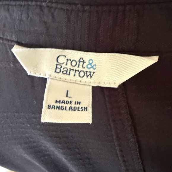 Croft & Barrow||Black tank button down dress - Picture 3 of 3